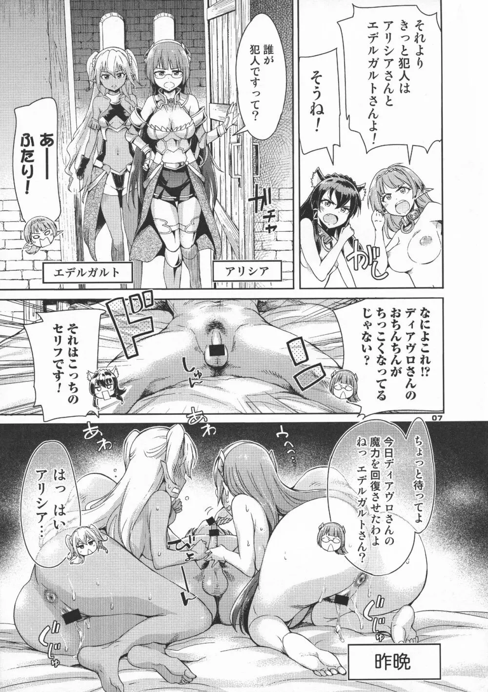 陰茎大魔王と発情少女の奴隷生活 Page.7