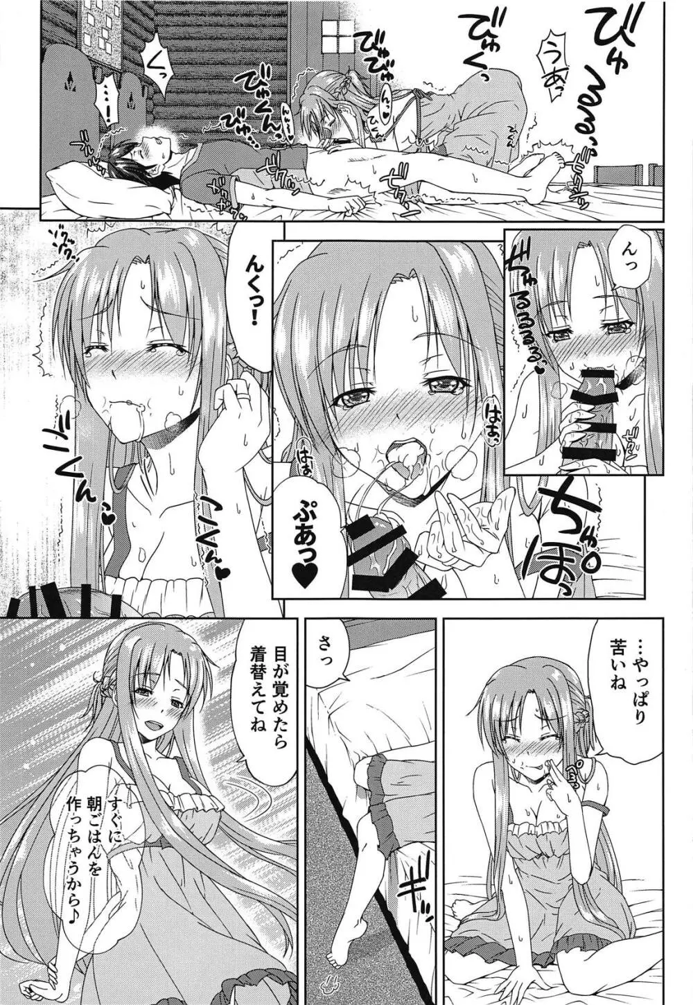 新婚だしアスナとおもいっきりラブラブしよう!2 -One Day's Sweet Morning- Page.10