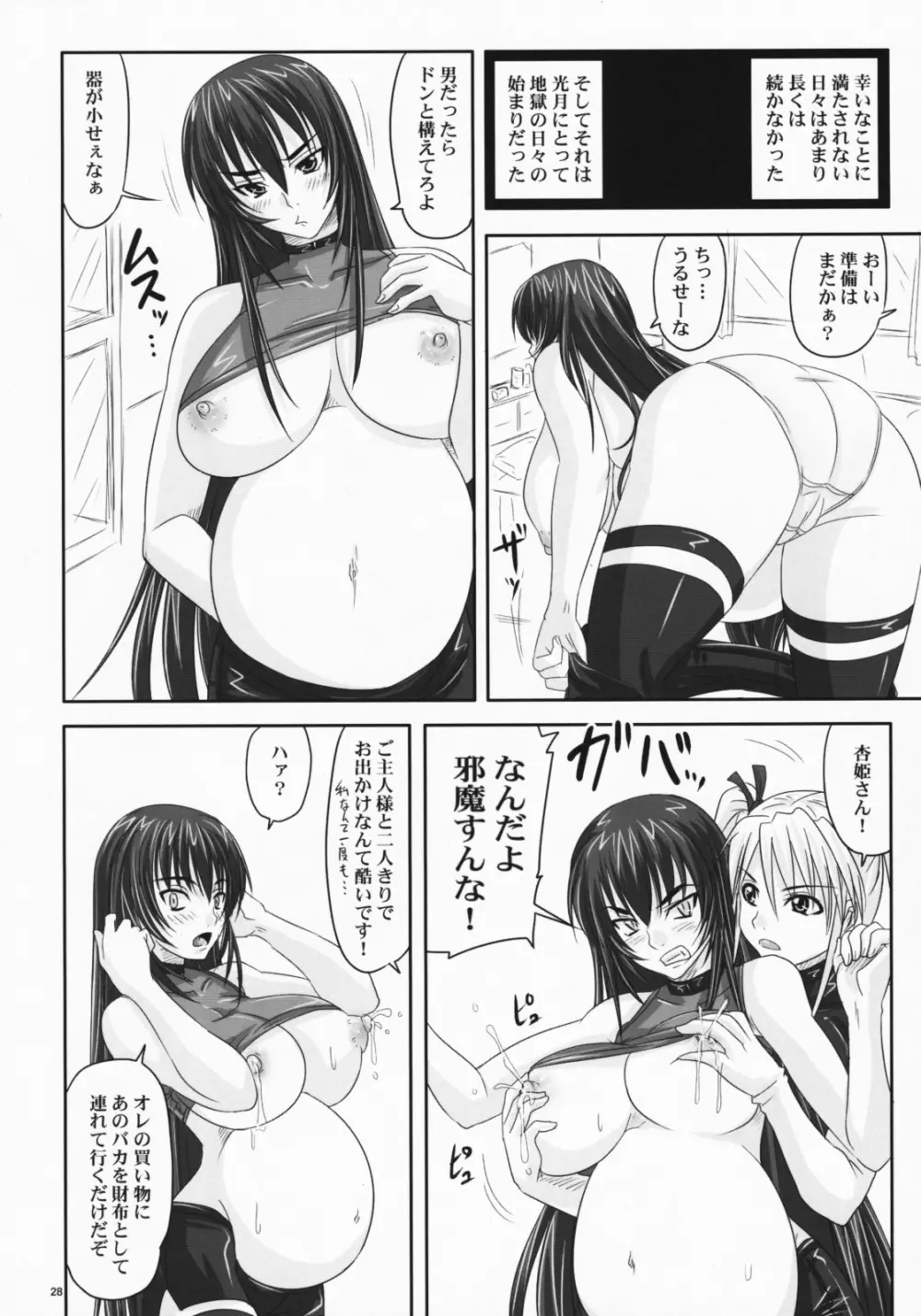 ドSな姫は汚される 辱ノ雌 犬になった凶姫 Page.27