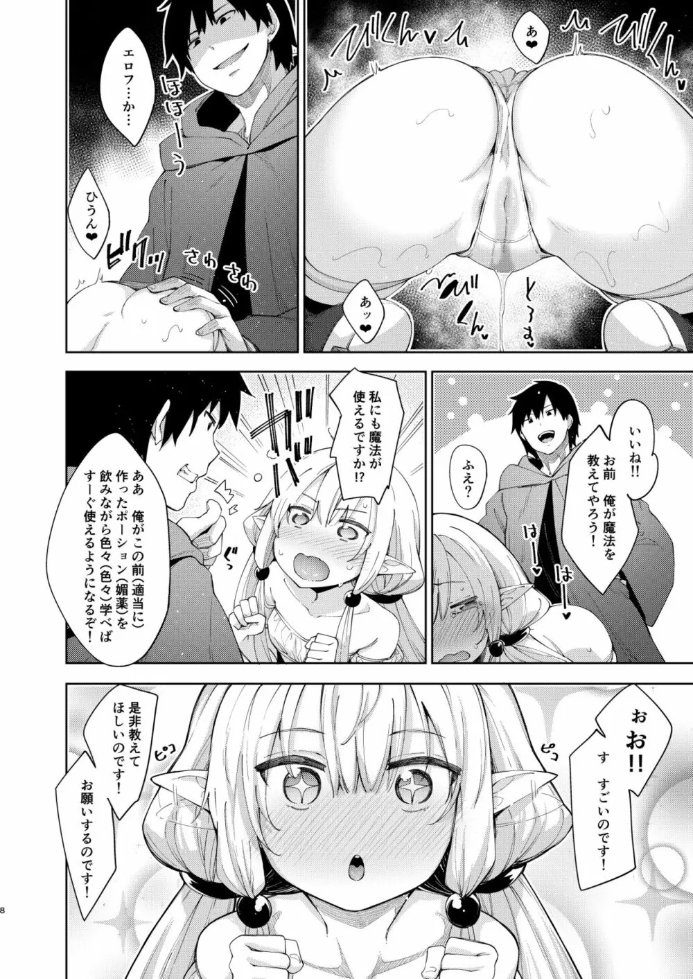 異世界来たので魔法をスケベな事に利用しようと思うII Page.7