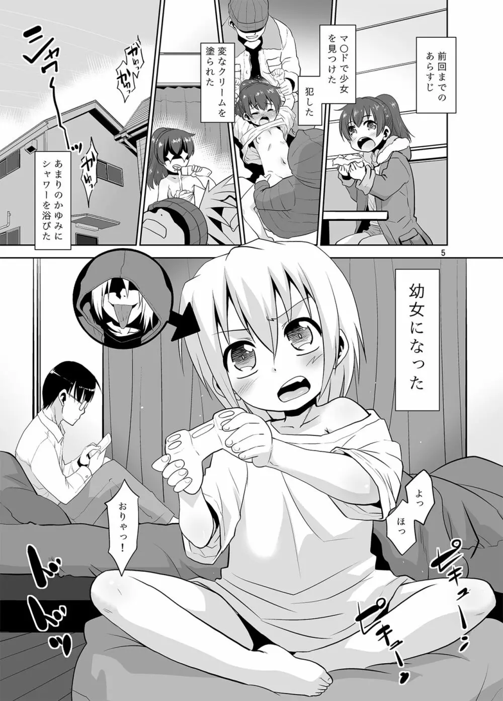 取り扱い注意!!魔法の脱毛クリーム。2 Page.4