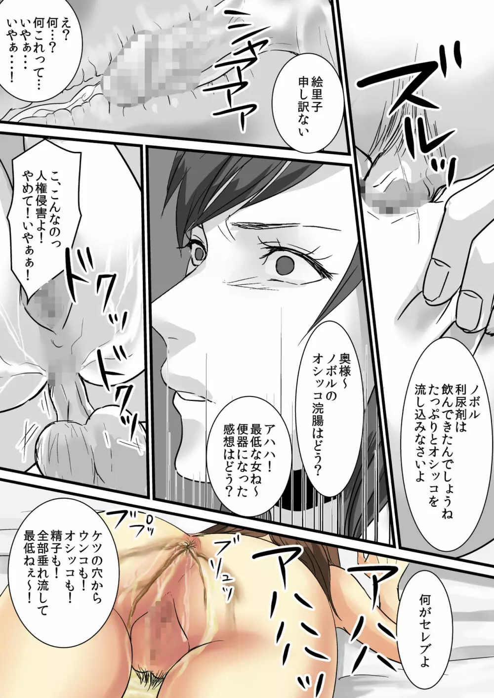 セレブ婦人達への復讐○辱 ～不倫の代償を浣腸で償わされた女達～ Page.22