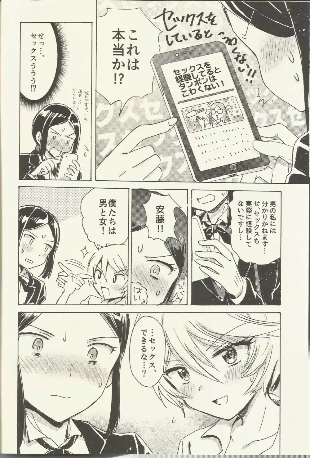 執事と過ごす生理前 Page.7