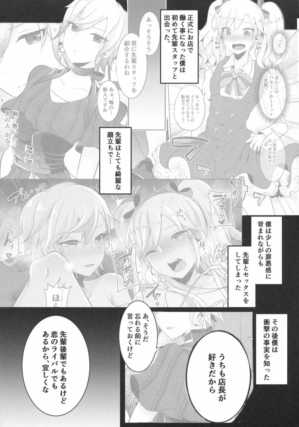 僕が一目惚れしたゴシックお姉さんはふたなりだった件 3 Page.6