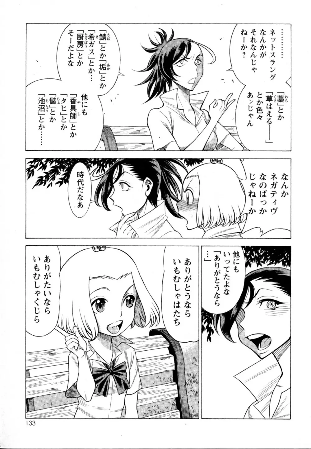 メバエ Vol.1 ビビッド百合5 Page.132