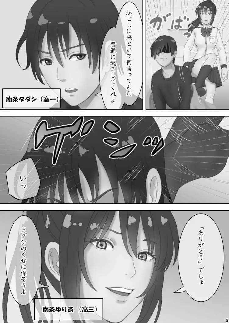 さあ、Ｓな姉をしつけてやろう Page.5