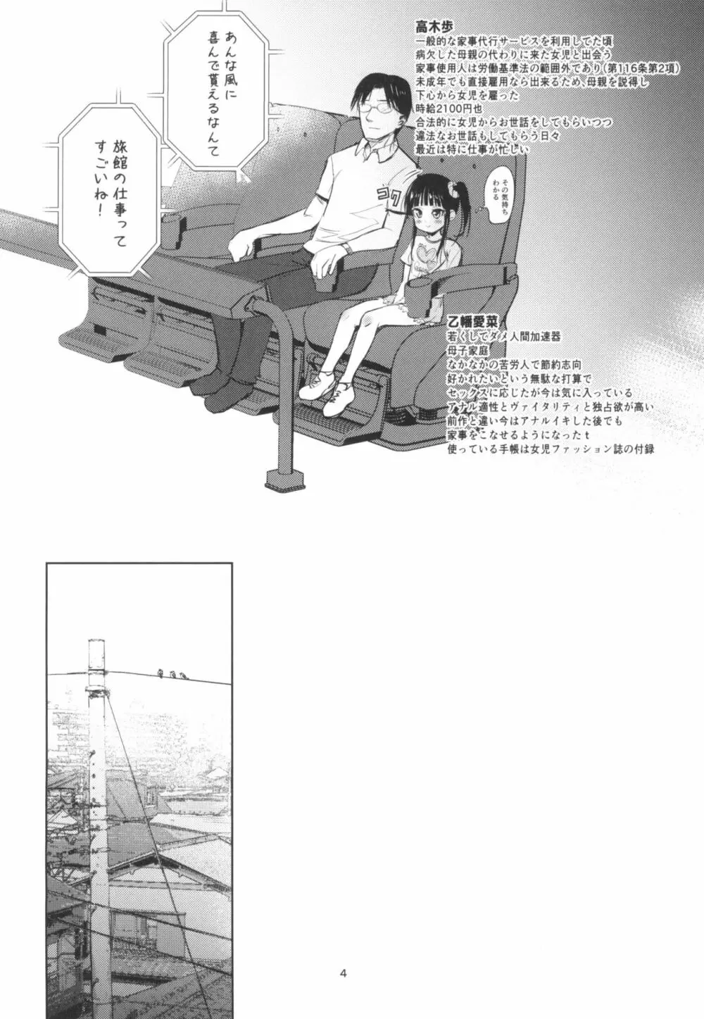 (C95) [備前式ロロップ (備前)] JS家事代行(合法)でえっち暮らし 2 Page.4