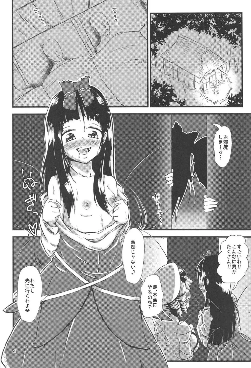 幻想郷エロ能力化異変V 妖精大乱交 Page.3