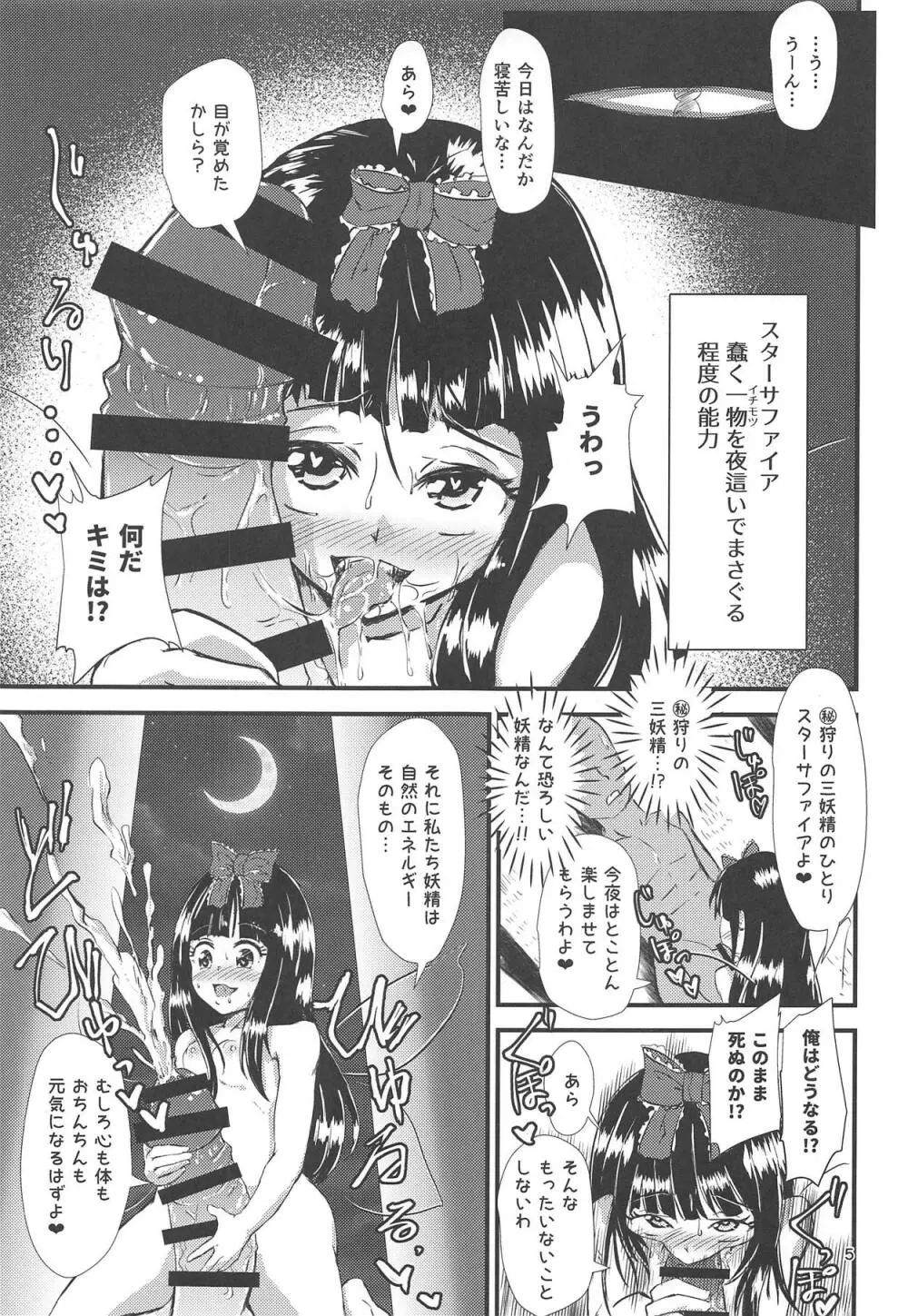 幻想郷エロ能力化異変V 妖精大乱交 Page.4