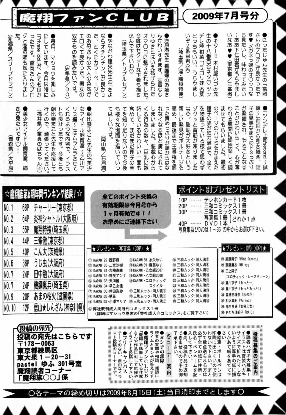 コミック・マショウ 2009年9月号 Page.256