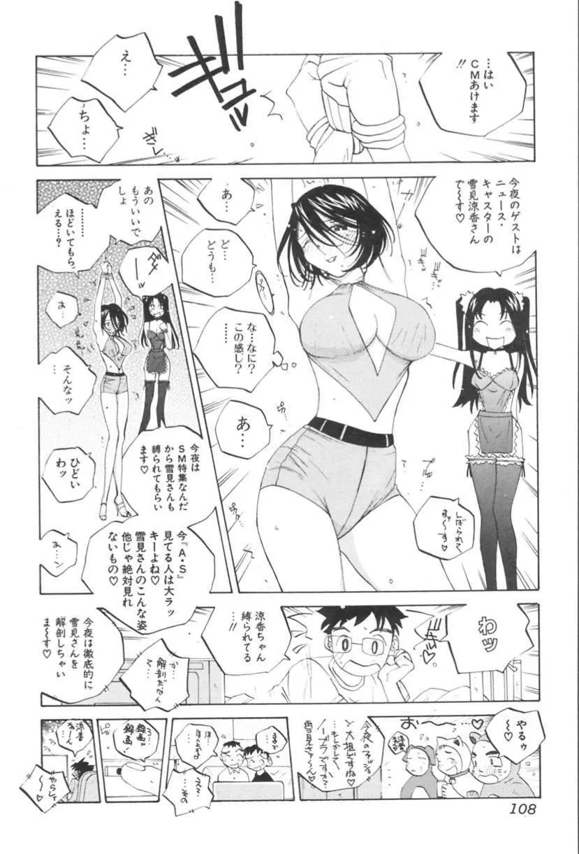 淫乱キャスターSUZUKA Page.109