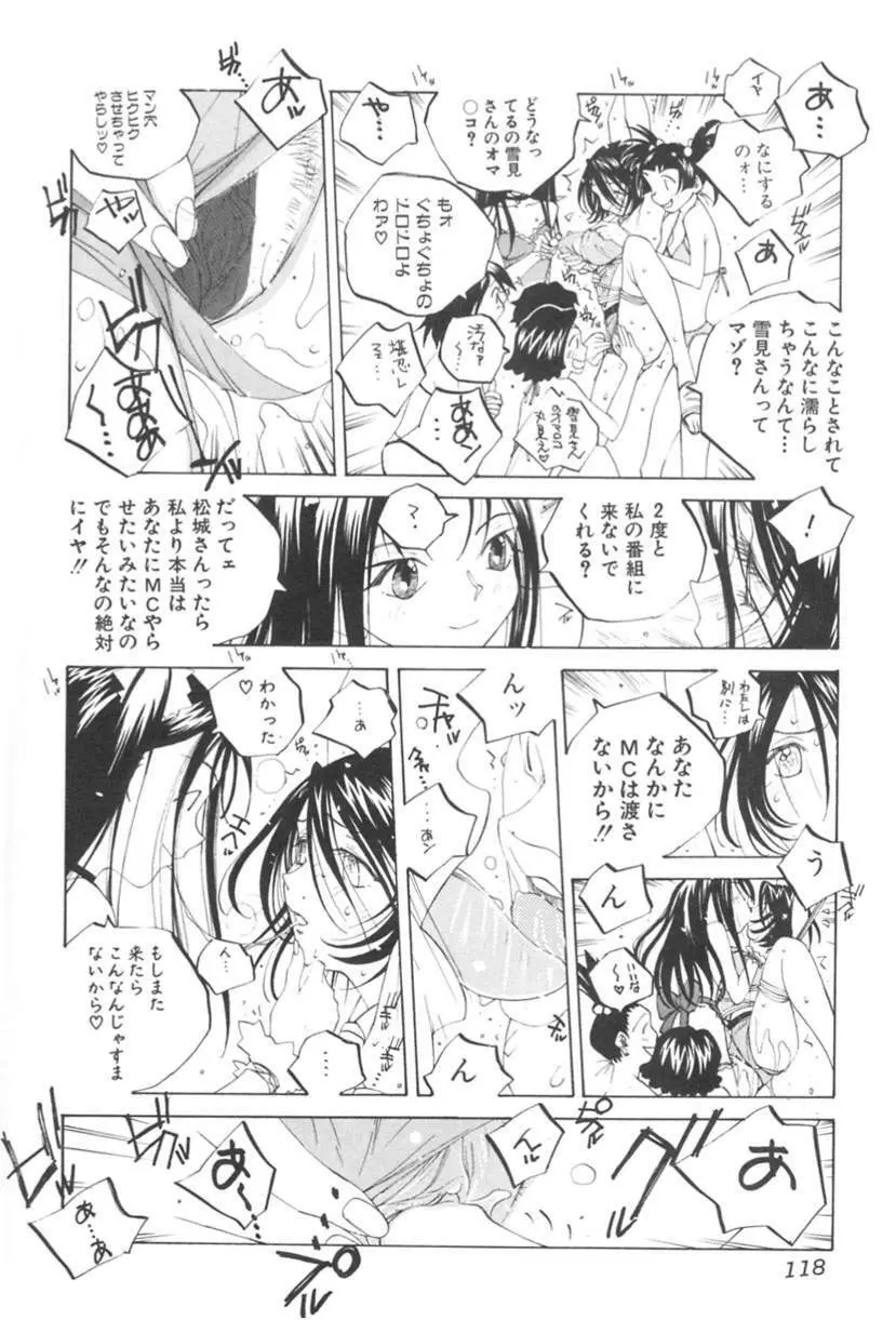 淫乱キャスターSUZUKA Page.119