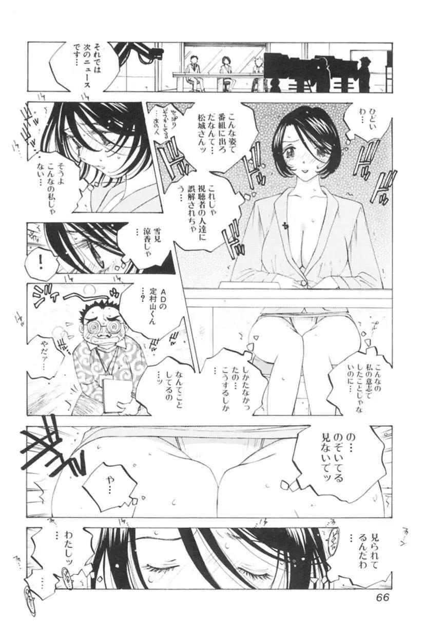 淫乱キャスターSUZUKA Page.67