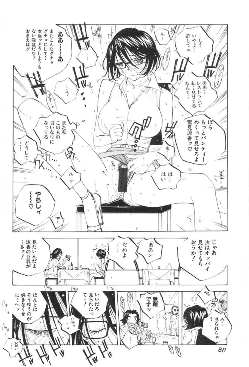 淫乱キャスターSUZUKA Page.89