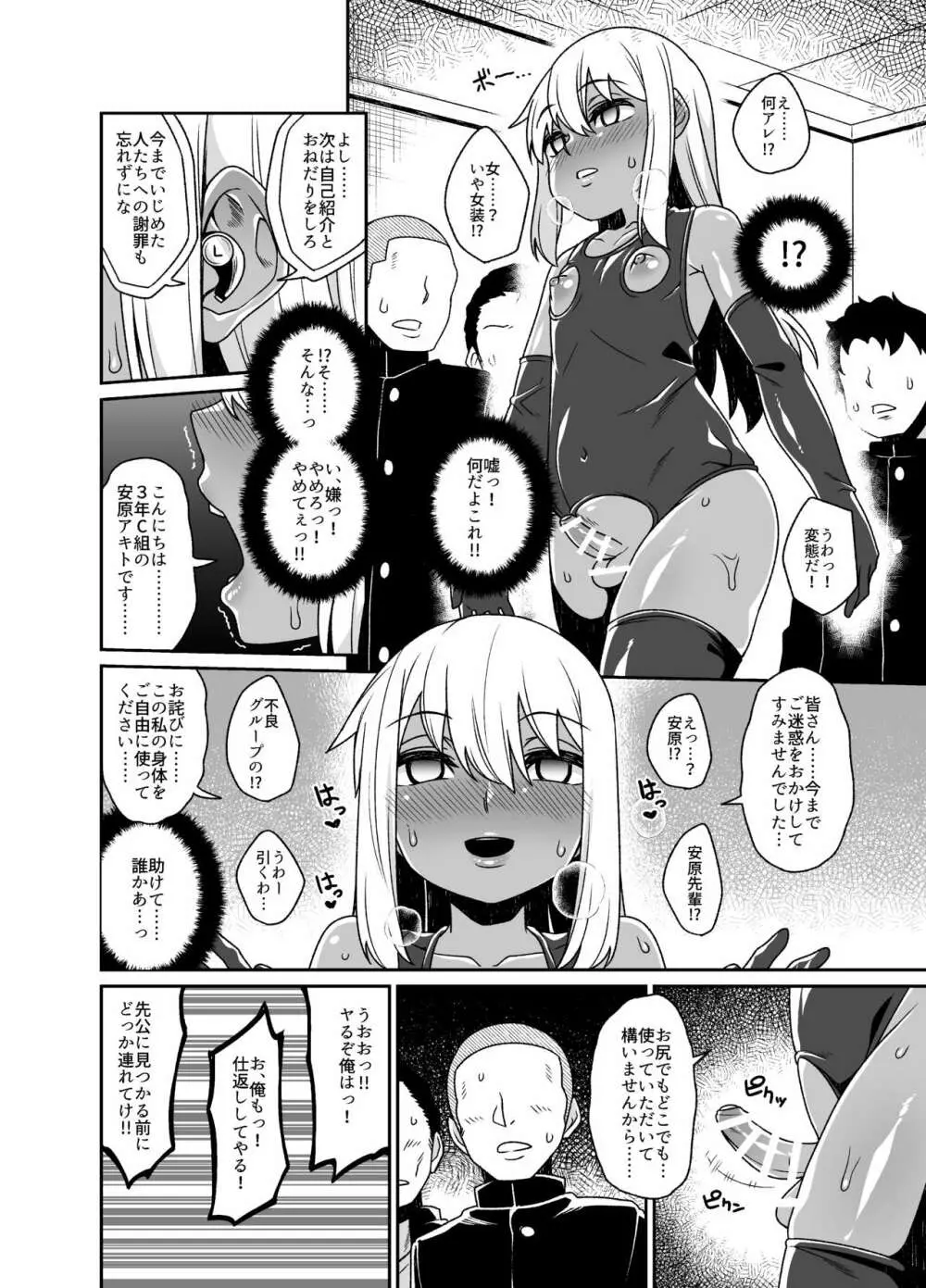 即堕ち女装男子集 催眠編 Page.8