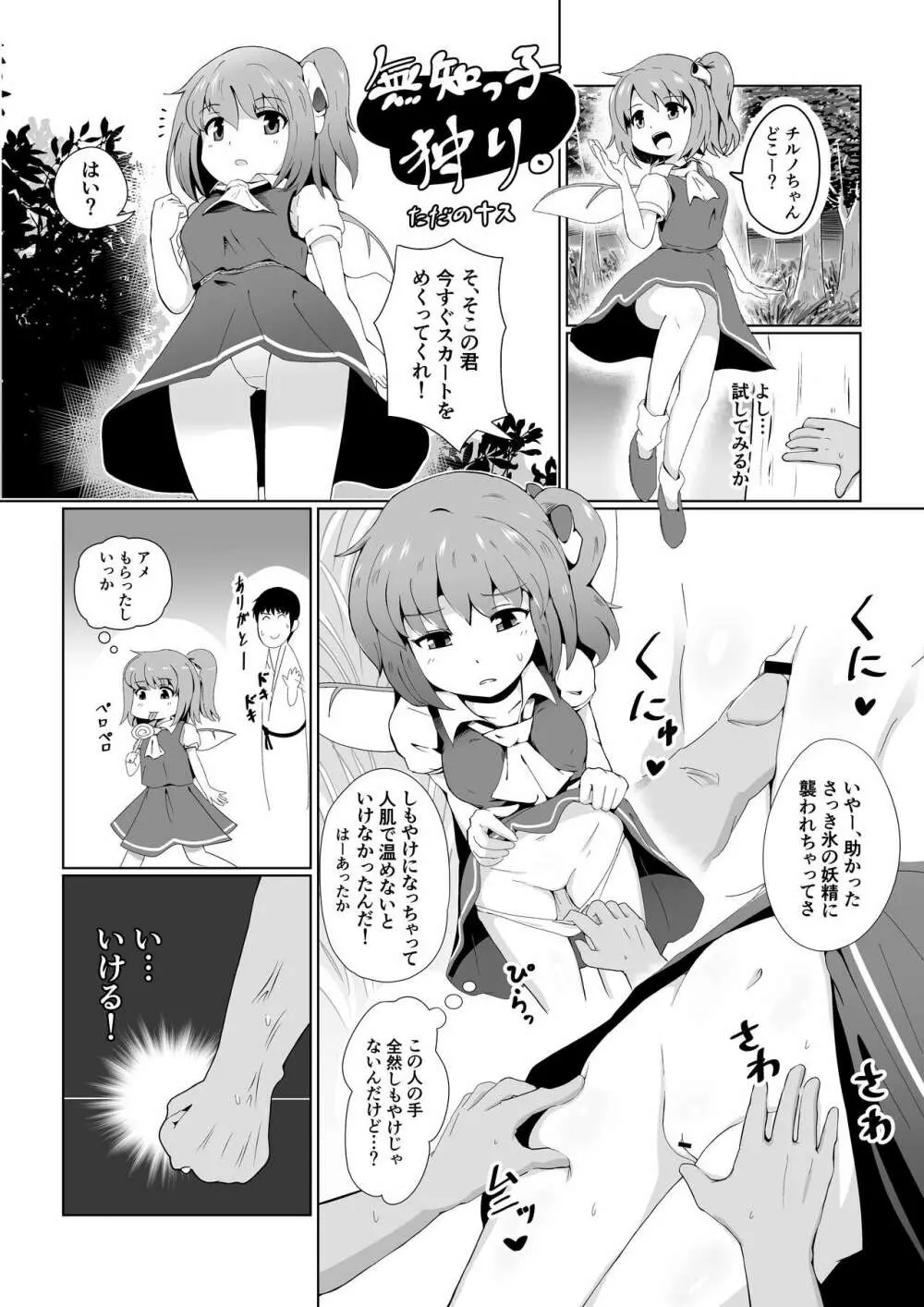 嘘の驚かし方を教えられて得意気に実践する小傘ちゃん Page.22