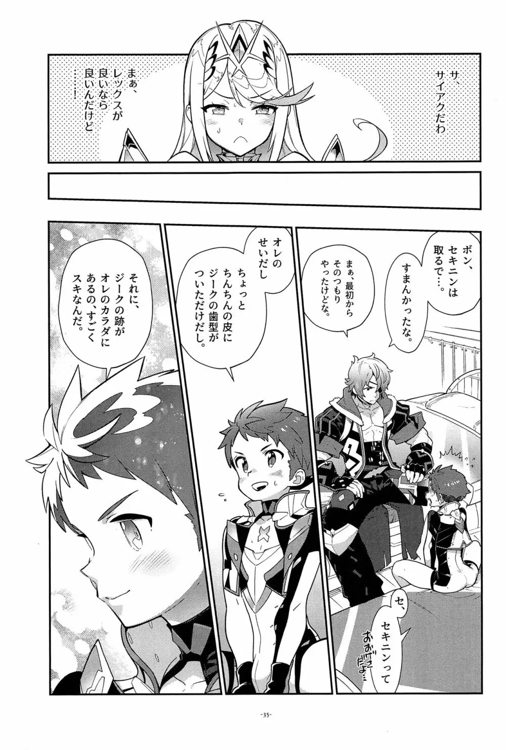 ジクレク温泉巡りシリーズ1「スペルビア奇譚」 Page.35