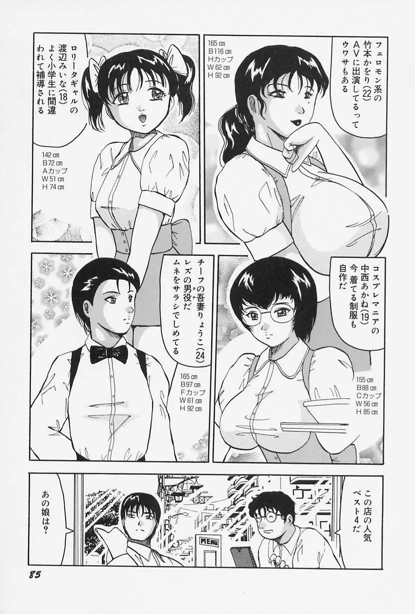 制服のままでご奉仕 Page.89