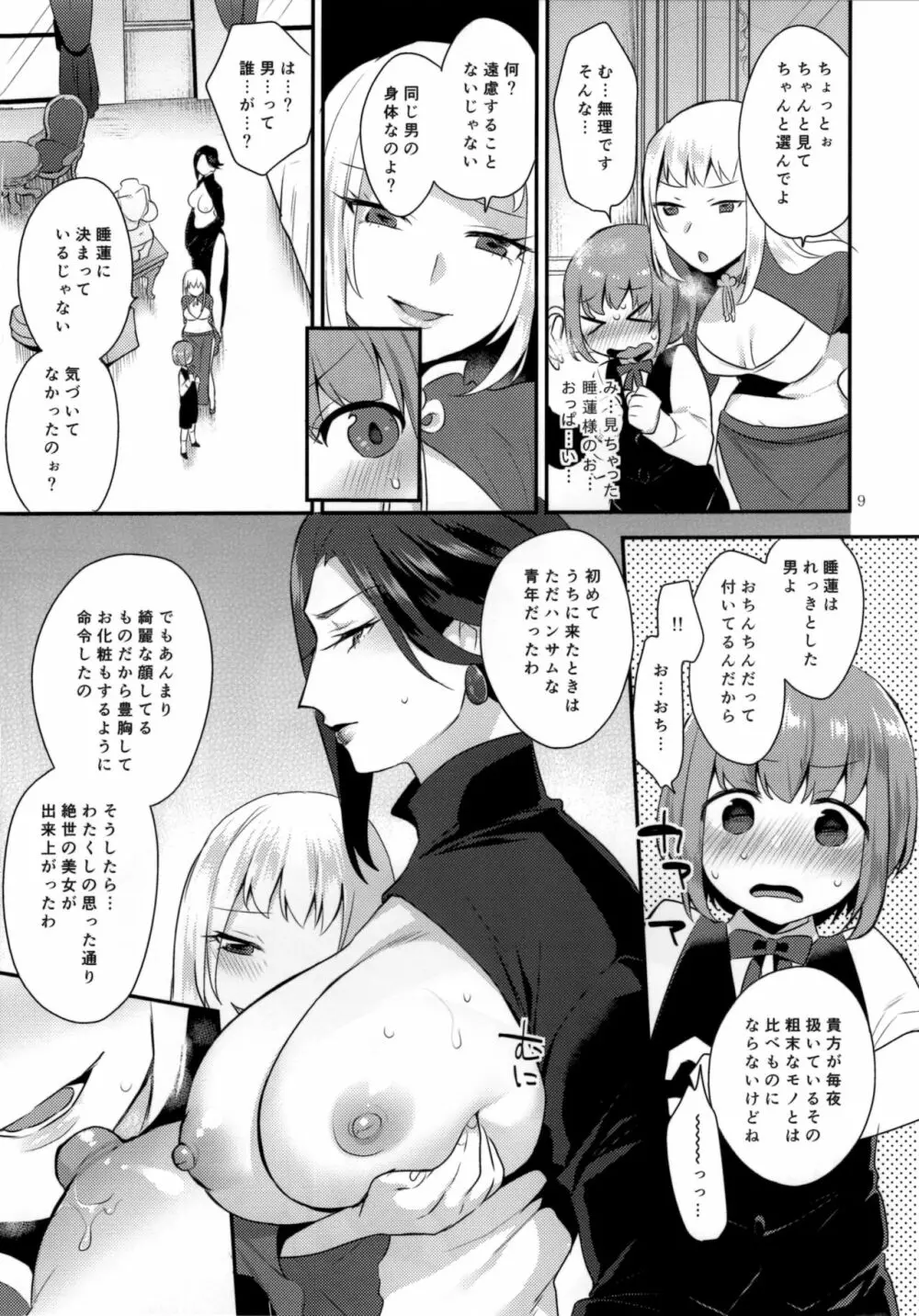 帝王の愉しみ Page.8