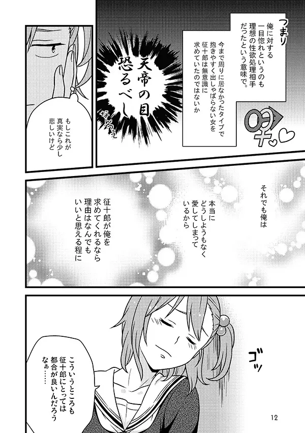 相応しくないと思った恋の三度目の正直 Page.11