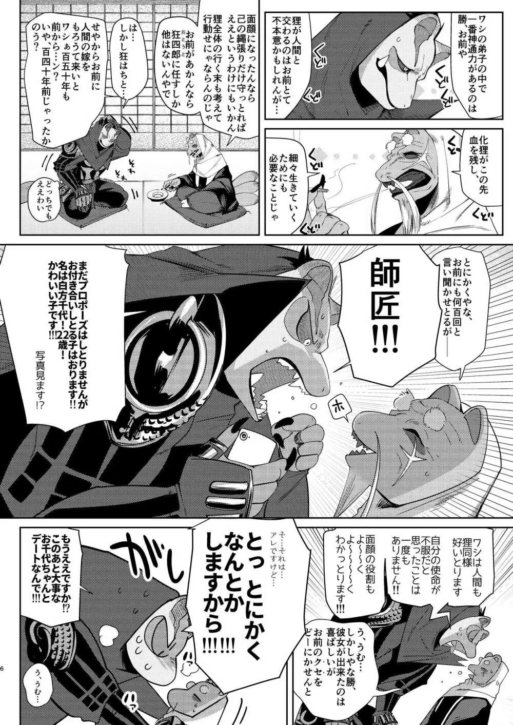 狸のこいびと Page.6