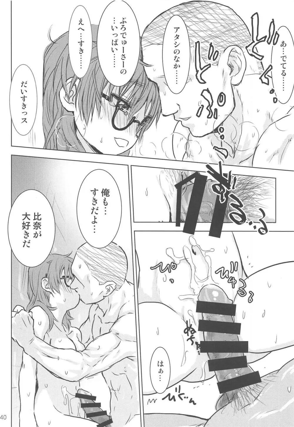 荒木比奈といっぱいしあわせえっちする話 Page.38