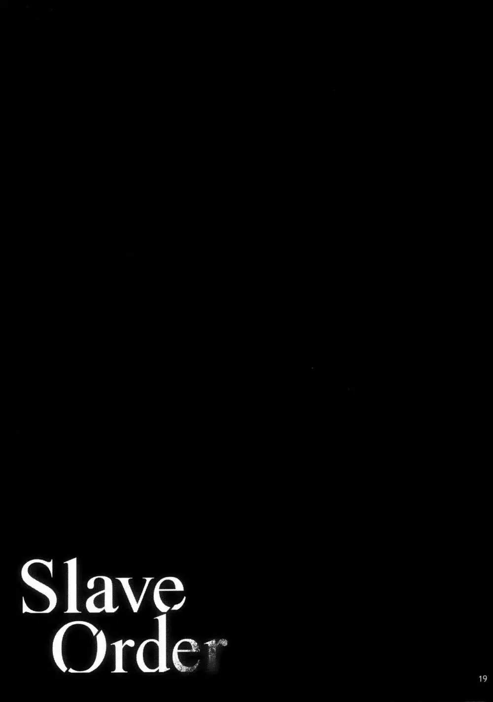 Slave Order Page.20