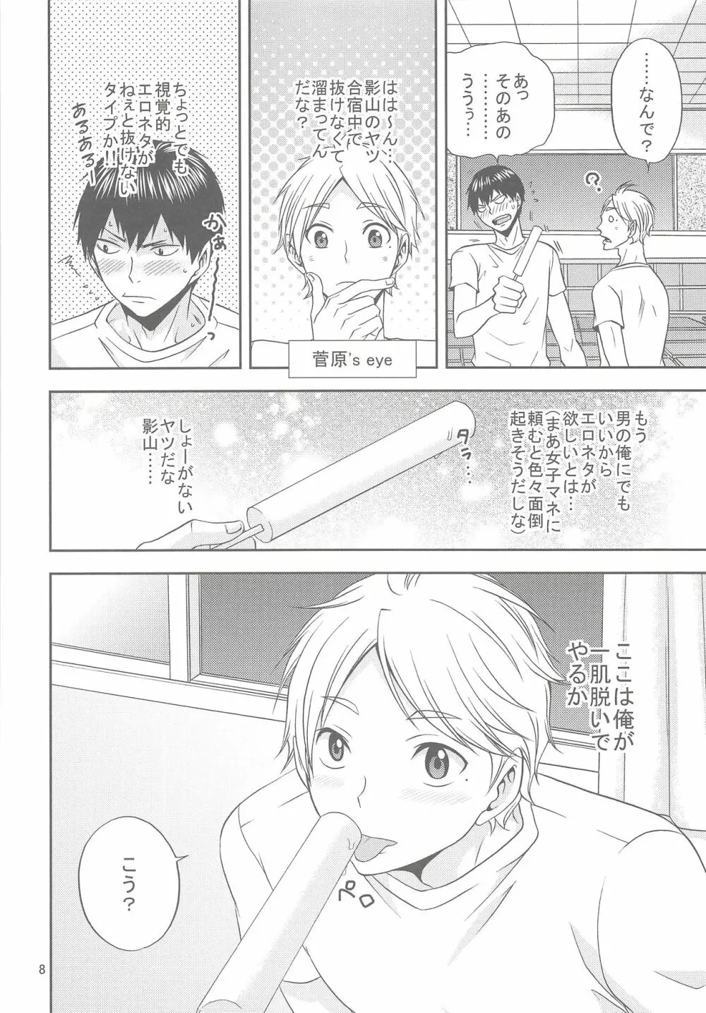 菅原さんのごほうびアイス Page.7