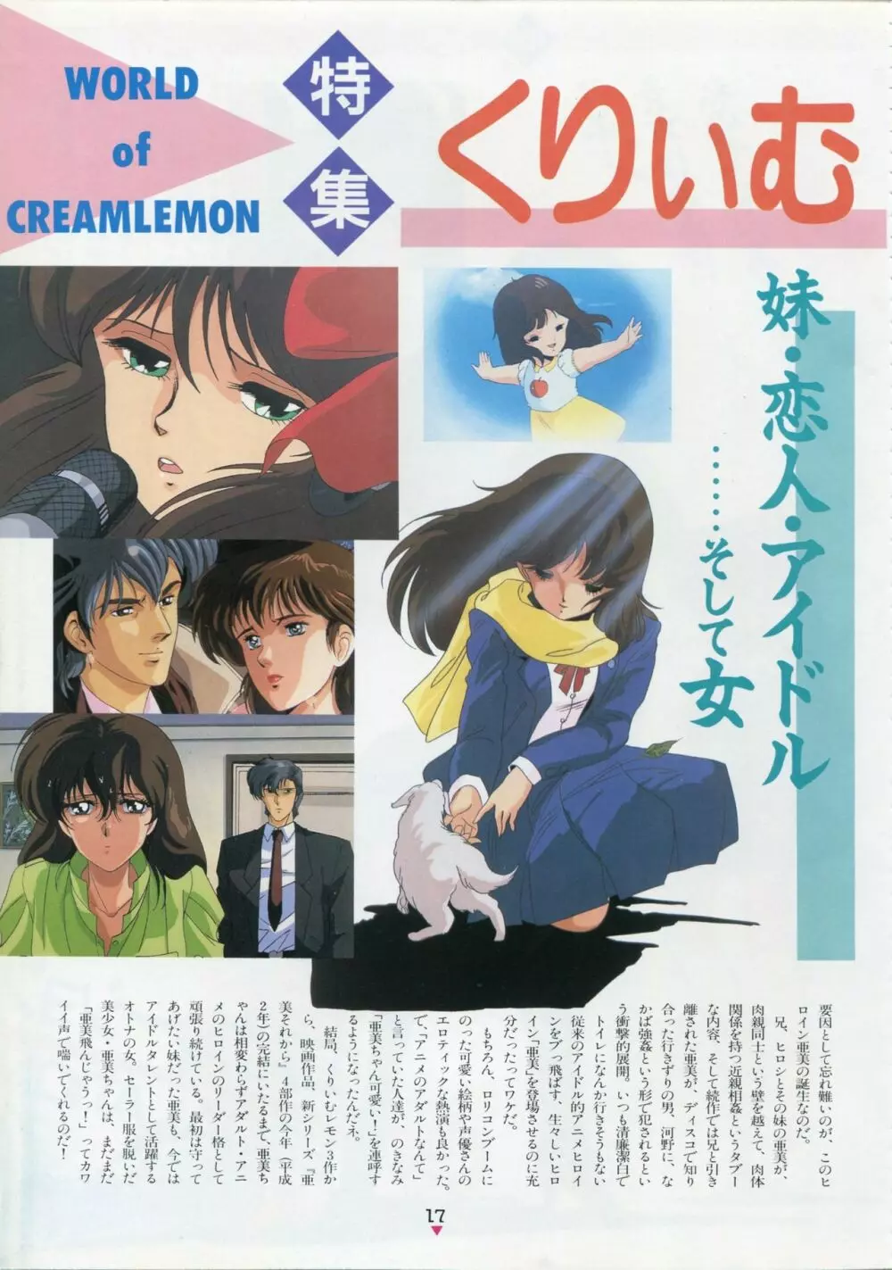 美少女アニメ大全集 - アダルトアニメビデオカタログ1991 Page.13