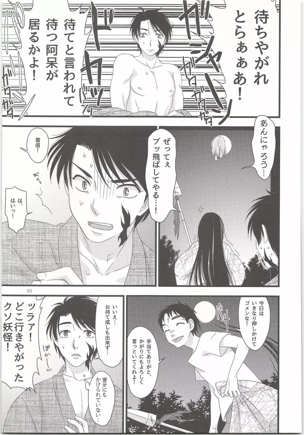 よそみしないでこっちみて Page.34