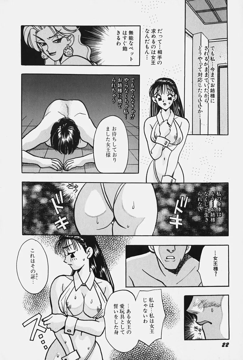 女王志願と牝犬 Page.28