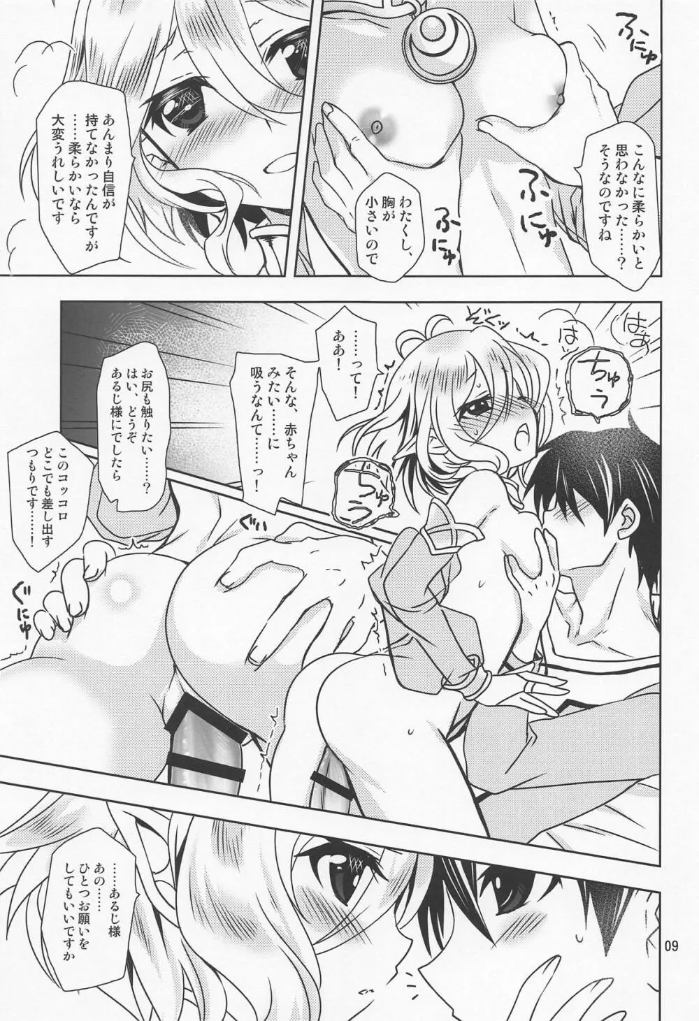 主様にナイショのメモリーピース Page.8