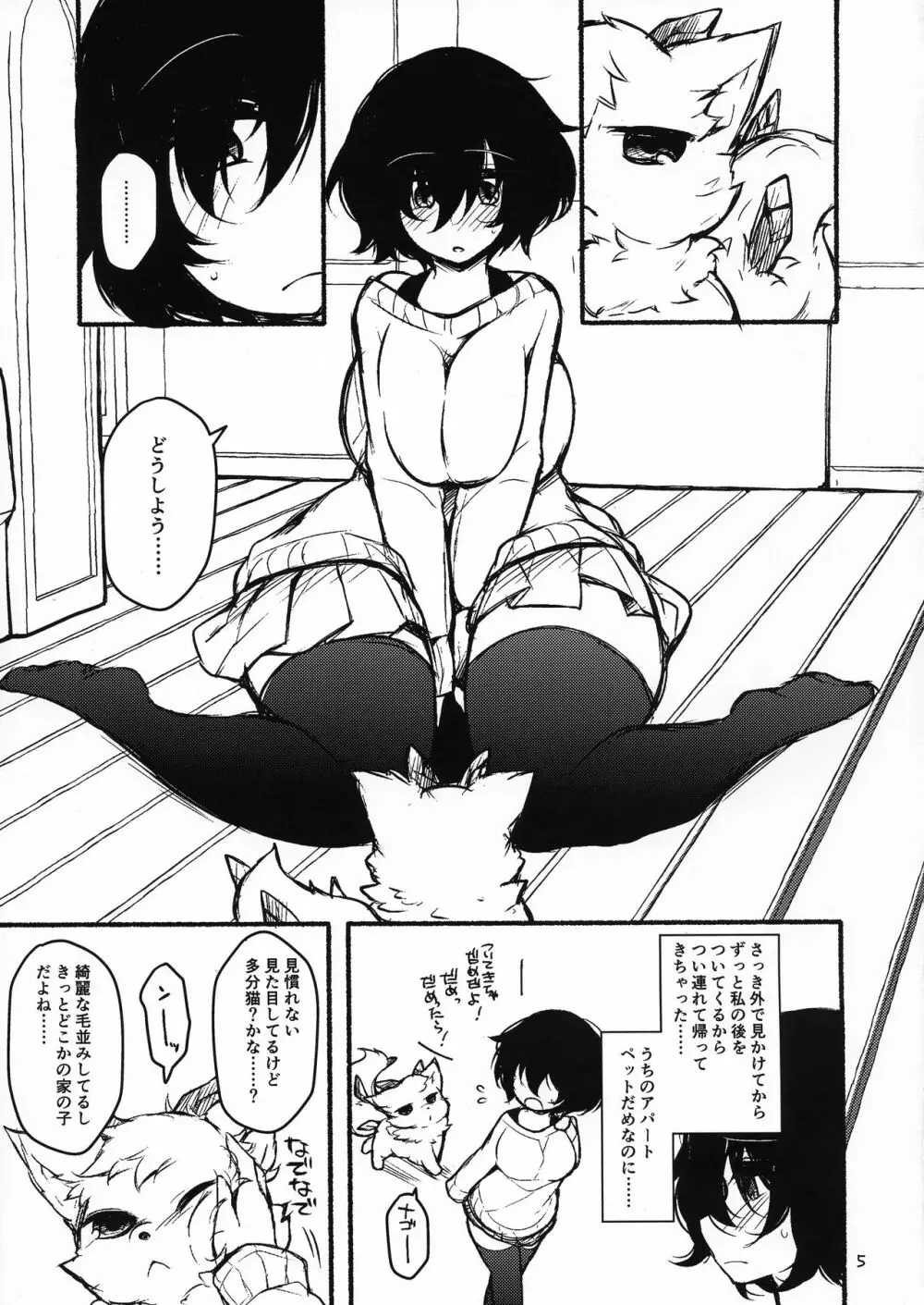 ふたなりにされた女の子がふたなりにした淫魔をぐちゃぐちゃにする本 Page.5