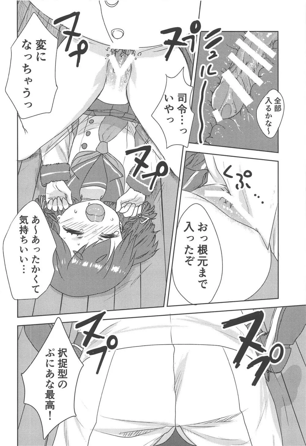 お酒が入っておトイレが近い択捉ちゃんにおしっこを強要する本 Page.13