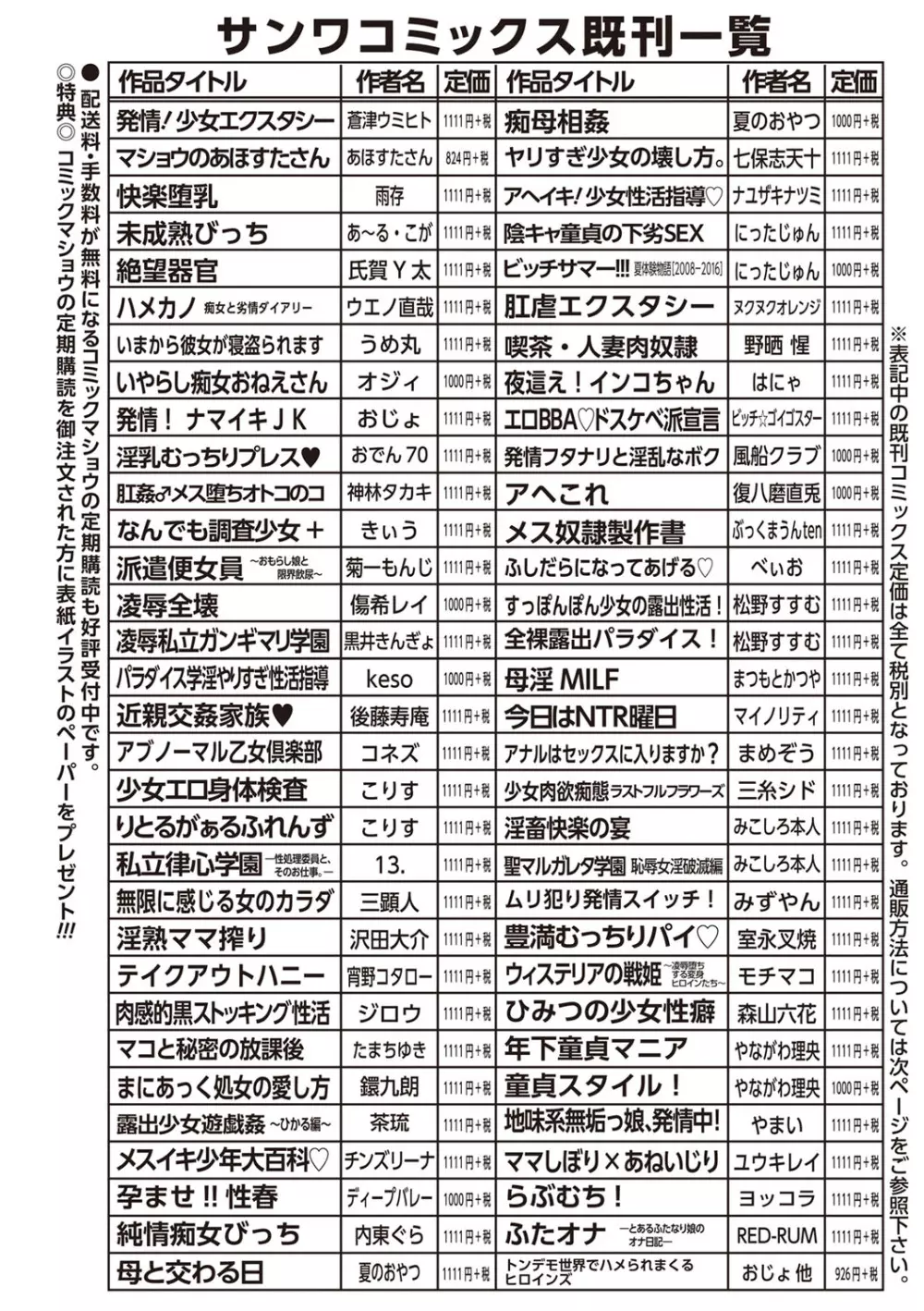 コミック・マショウ 2019年8月号 Page.250