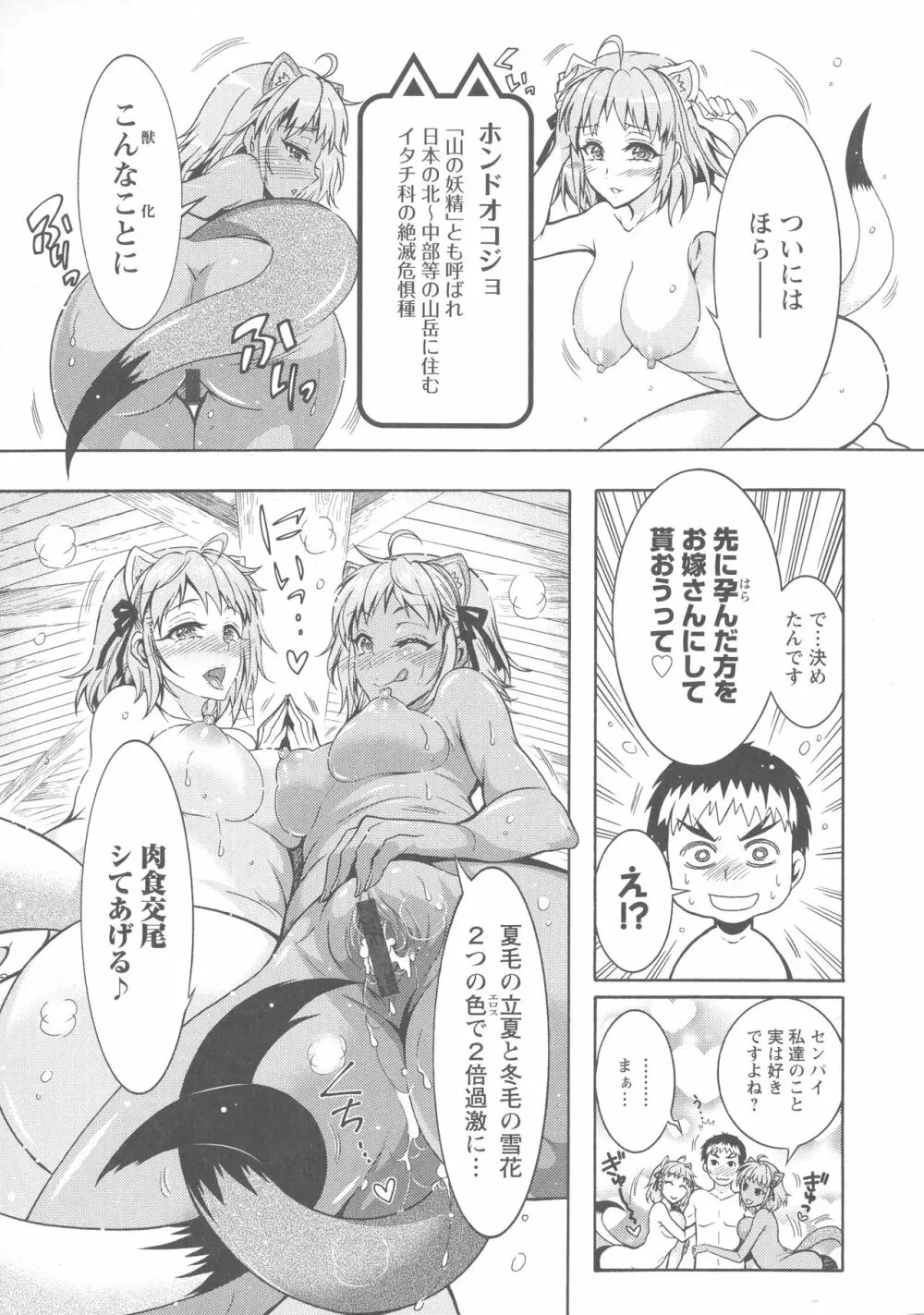 ケダモノ女子は発情期 Page.172