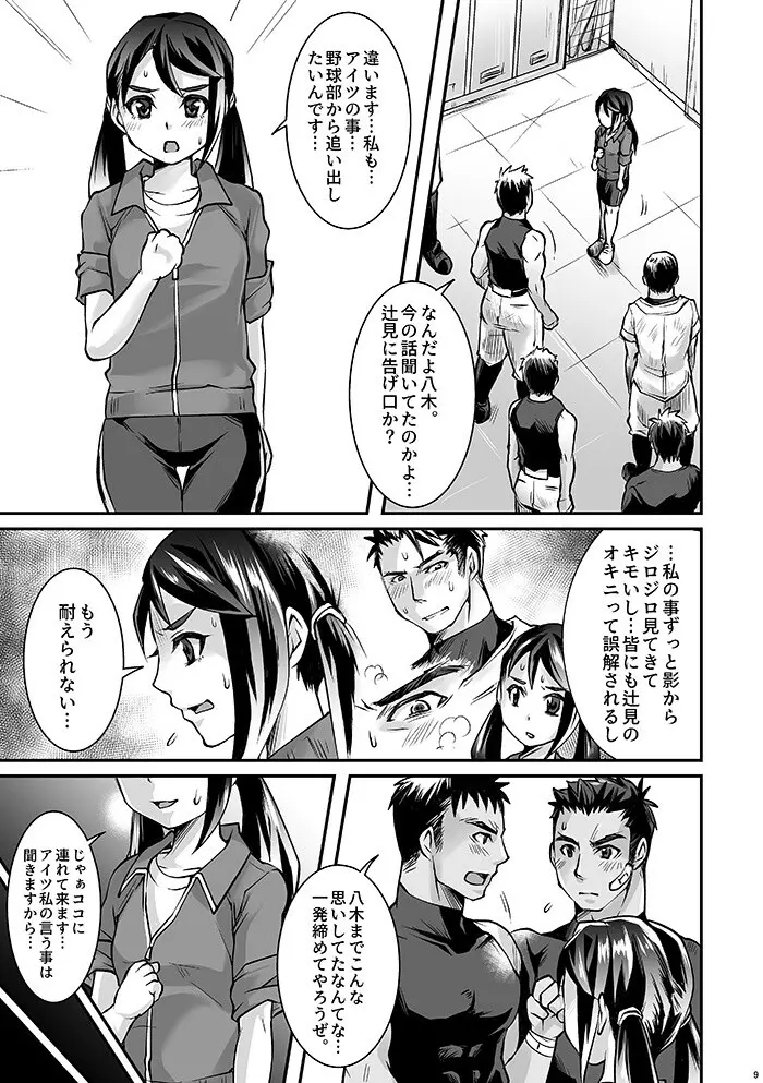 ブラック部活顧問陵辱 Case. 1 Page.8