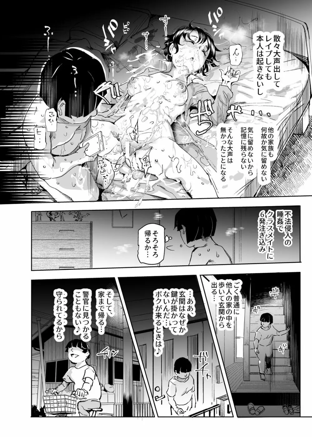 睡姦放題 同級生女子はボクの生オナホ Page.7