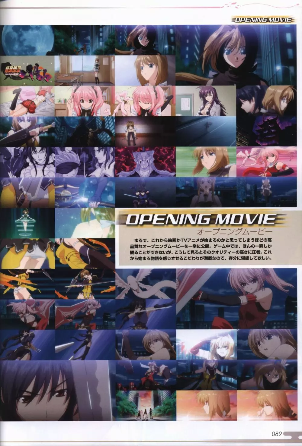 超昂閃忍ハルカ ビジュアルファンブック Page.91