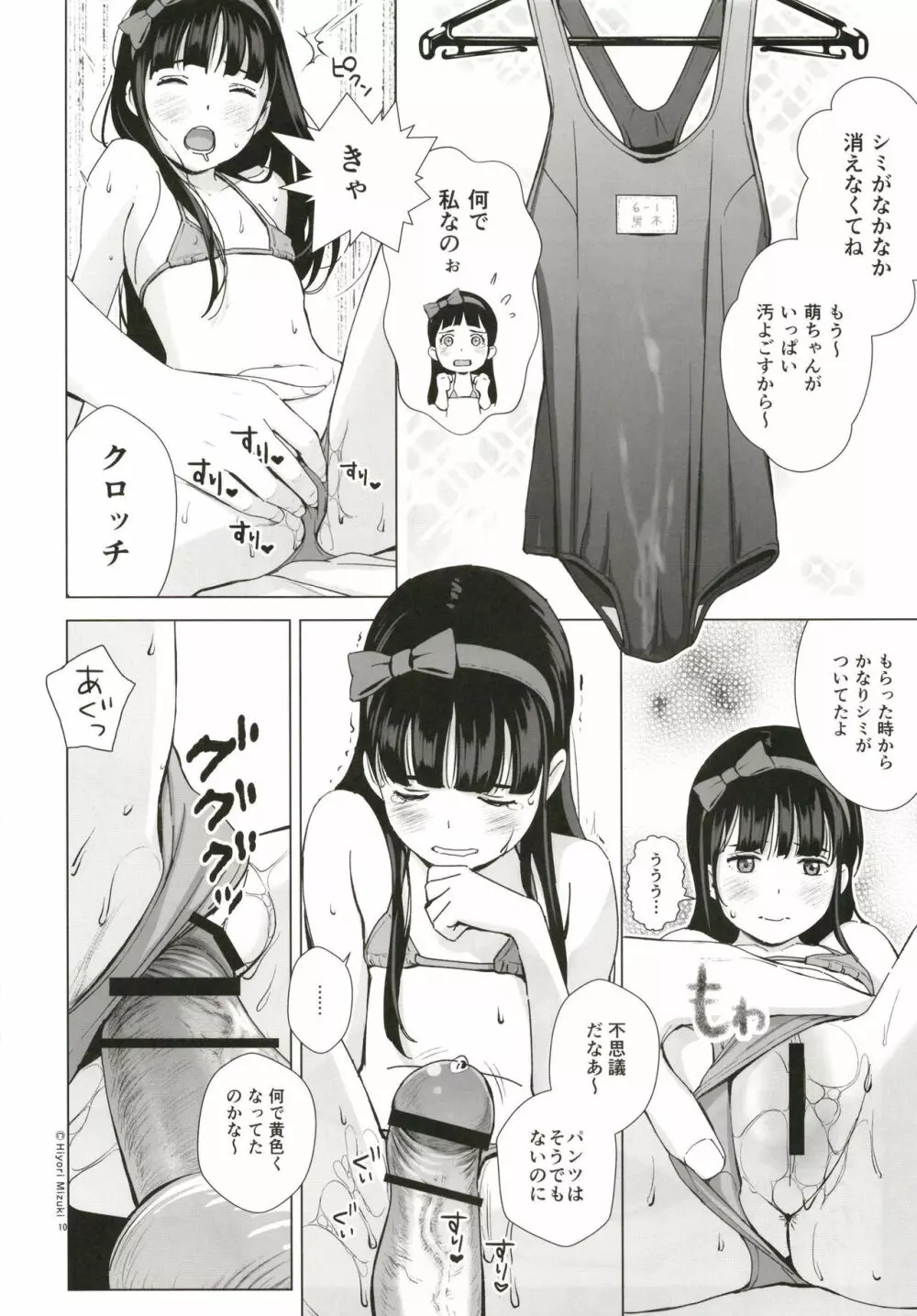 背伸び少女といちゃラブ生活 ~黒木萌 13歳~ Page.12