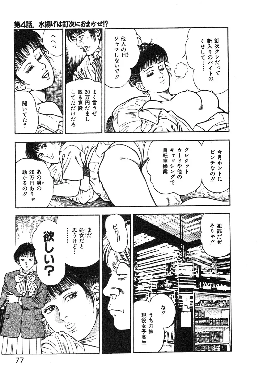 ころがり釘次女体指南 第1巻 Page.80