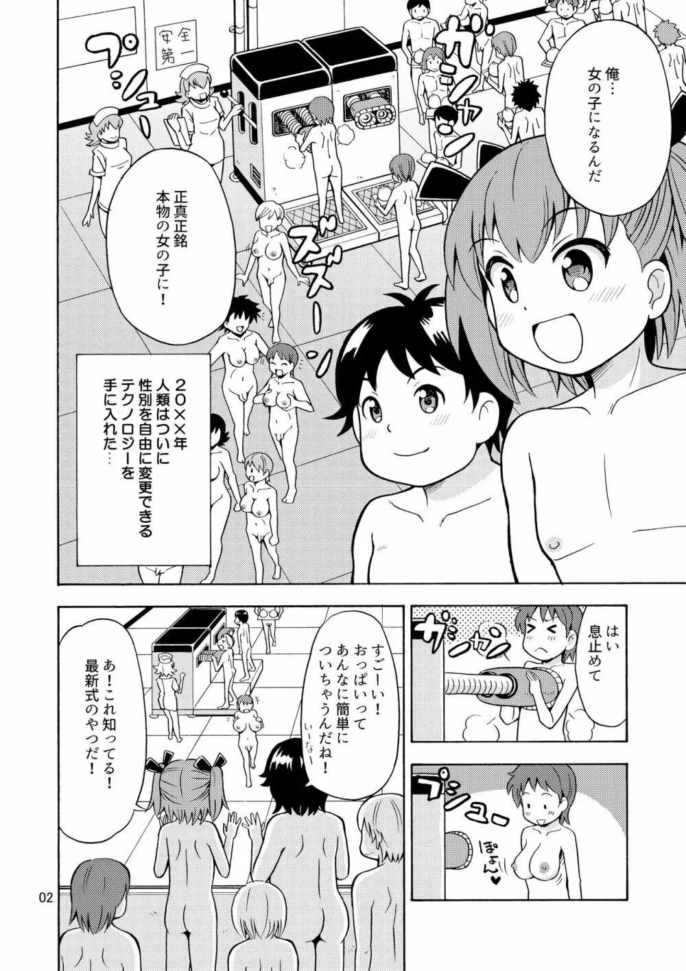 僕たちは女の子になる!～女の子工場02～ Page.3