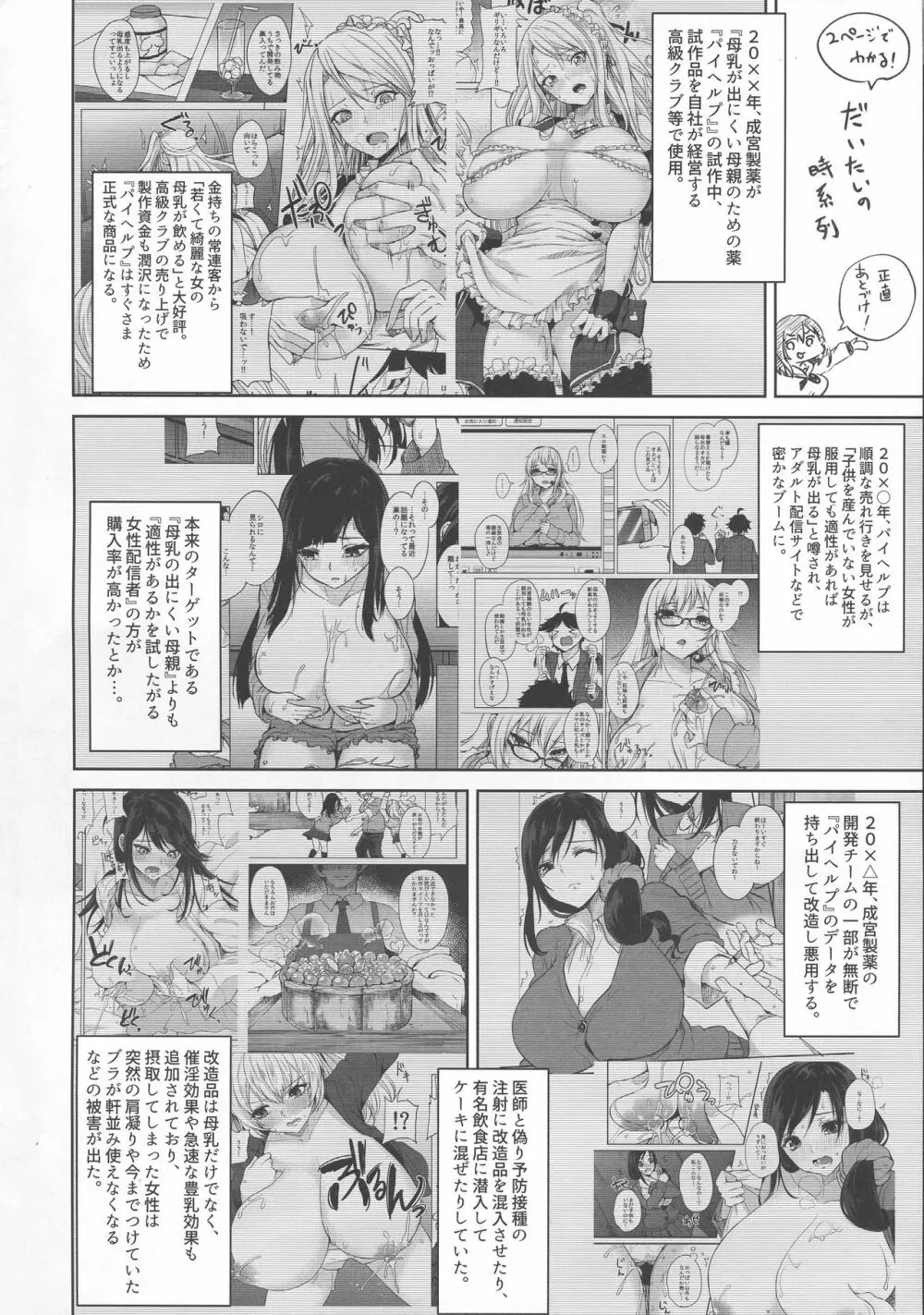 薬もすぎれば乳となる Page.170