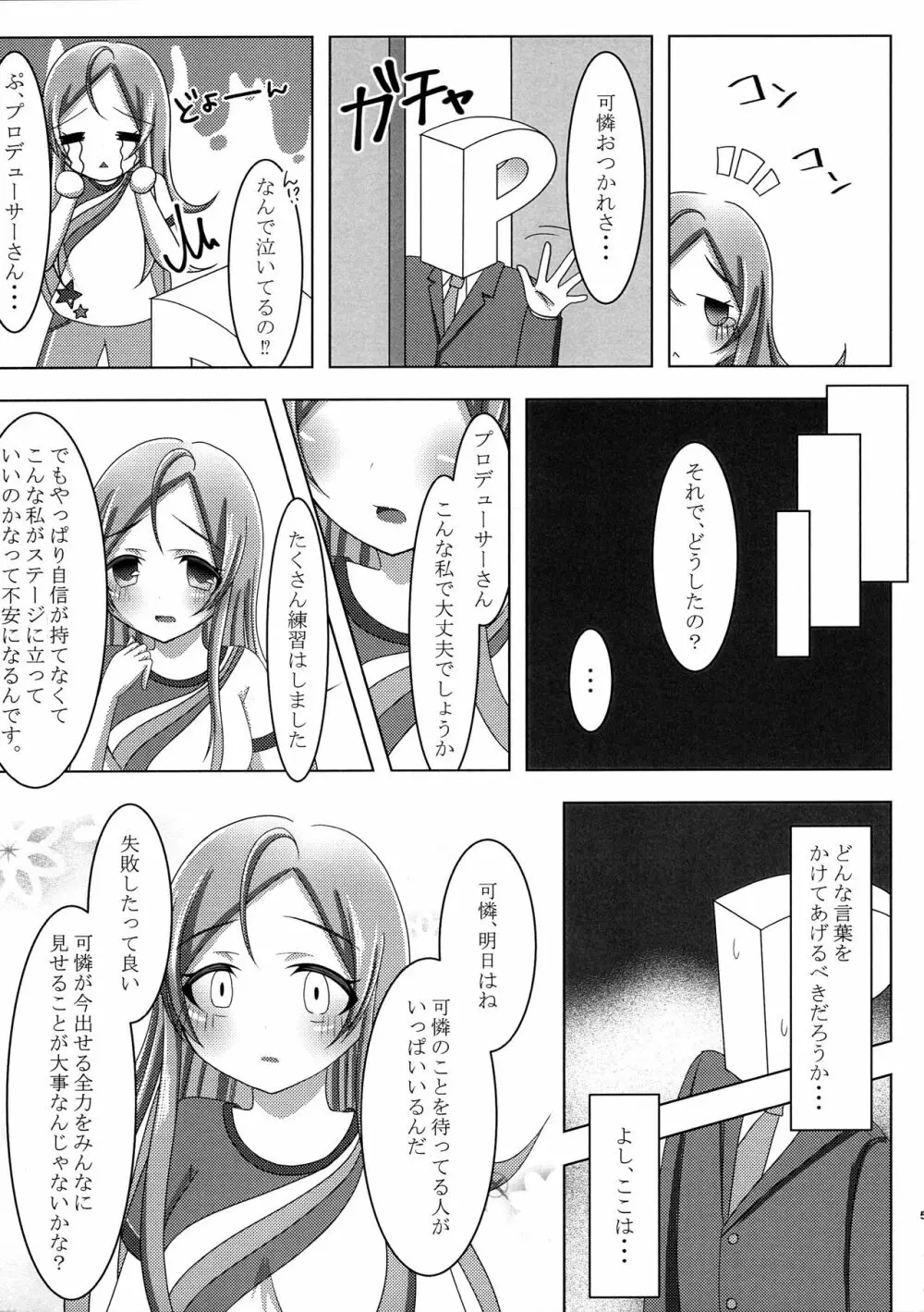 いつもより積極的な可憐ちゃん Page.4