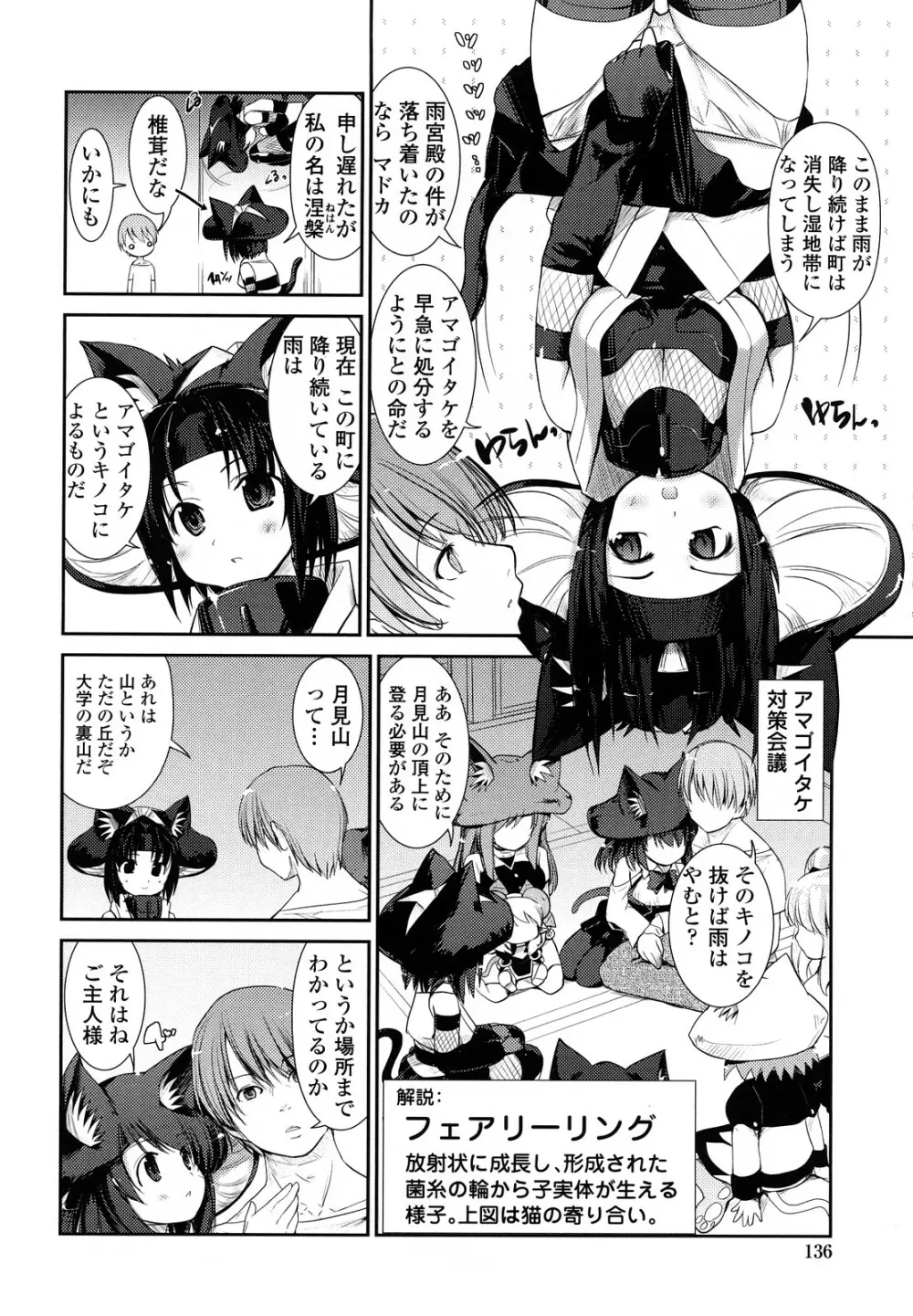 ネコキノと雨の町 Page.136