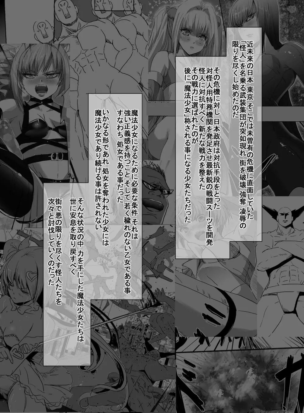 魔法少女VS昇天緊縛師 Page.3
