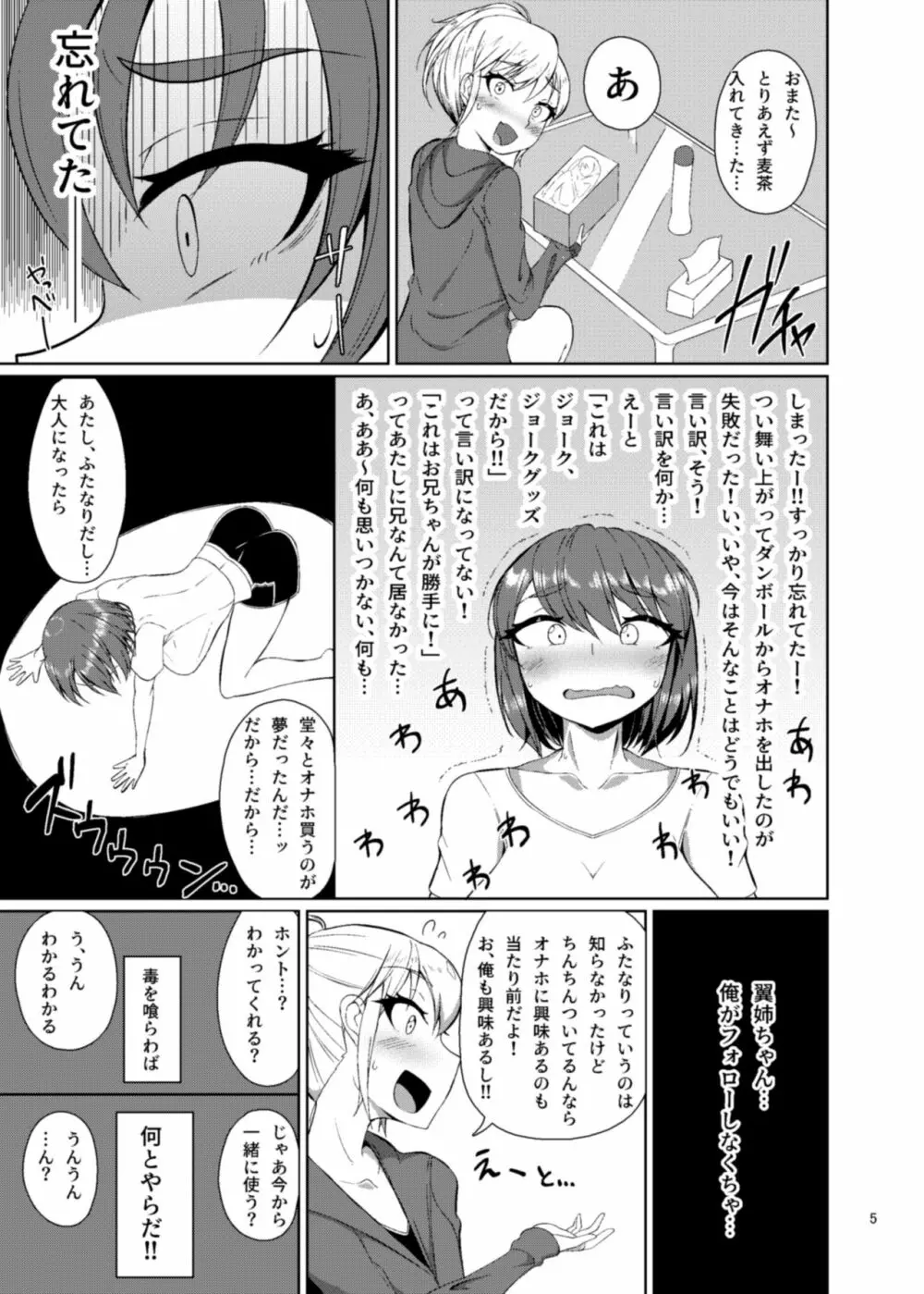 夏休みはイトコの家で Page.4