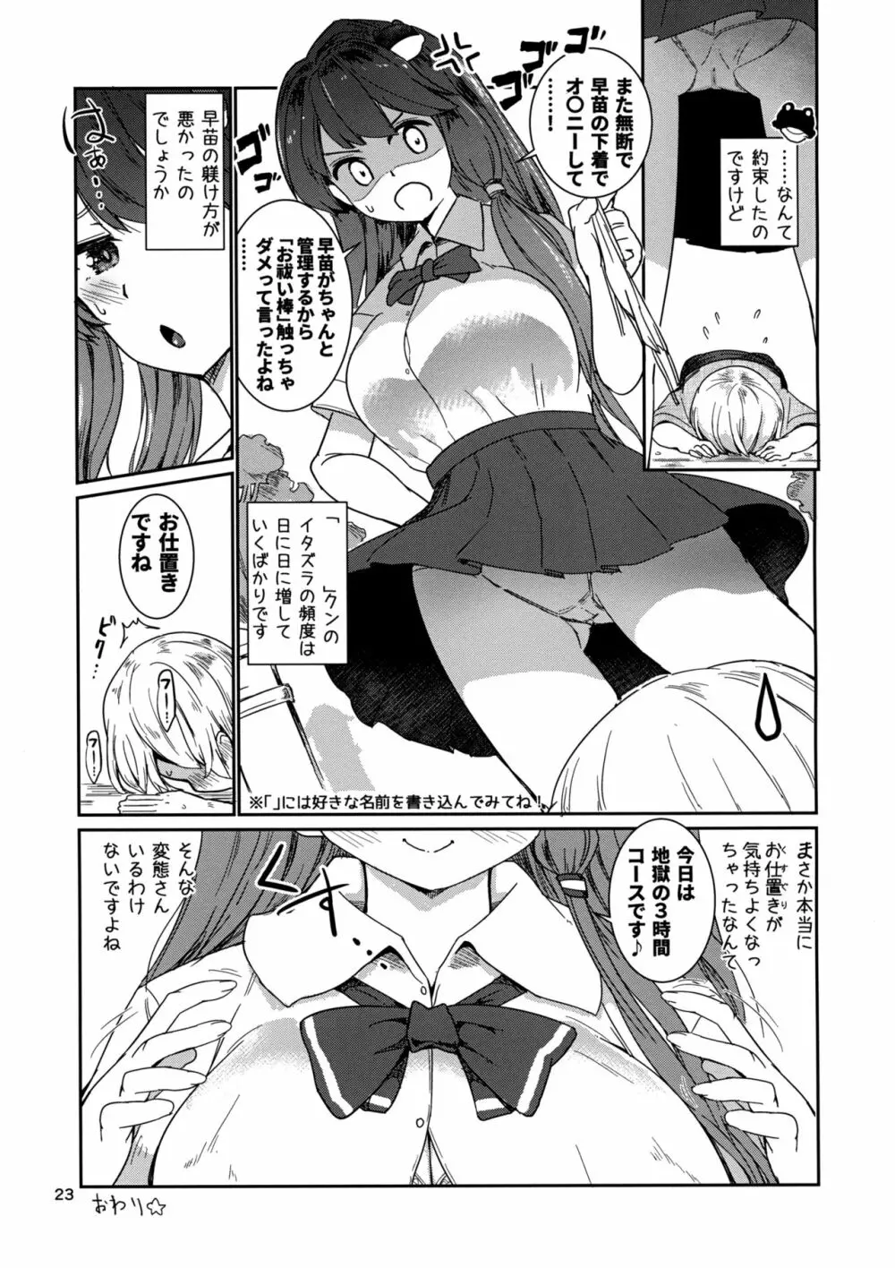 こちょ巫女早苗さん Page.24