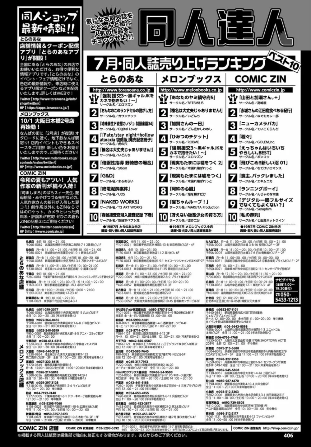 COMIC BAVEL 2019年11月号 Page.405