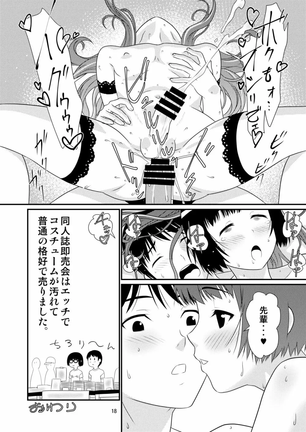 こすぷれ男の娘と〇〇！ Page.18